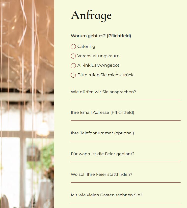 Anfrage